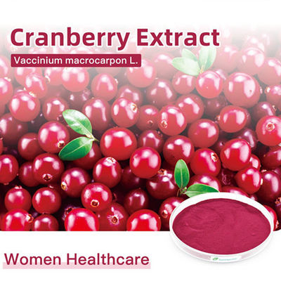 Women Healthcare Cranberry Fruit Juice Powder Extract 25%  -50% UV Proanthocyanidins