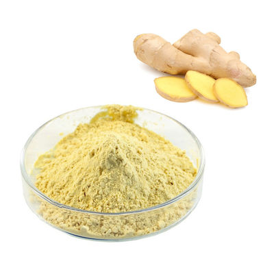 Gingerol Natural Food Additives Water Soluble Ginger Root Extract Powder HPLC